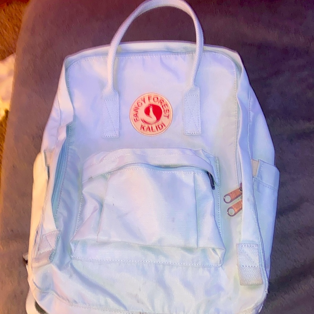 Blue Fancy forest backpack